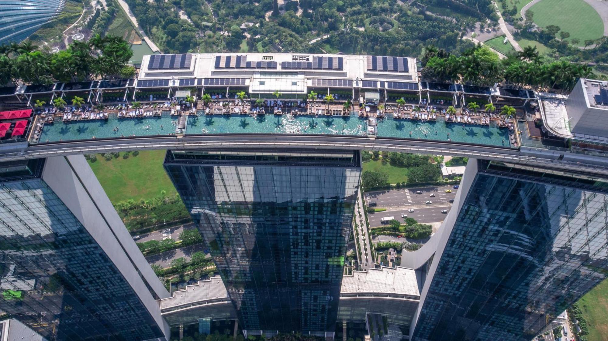 Marina Bay Sands Singapore Exterior foto Marina East